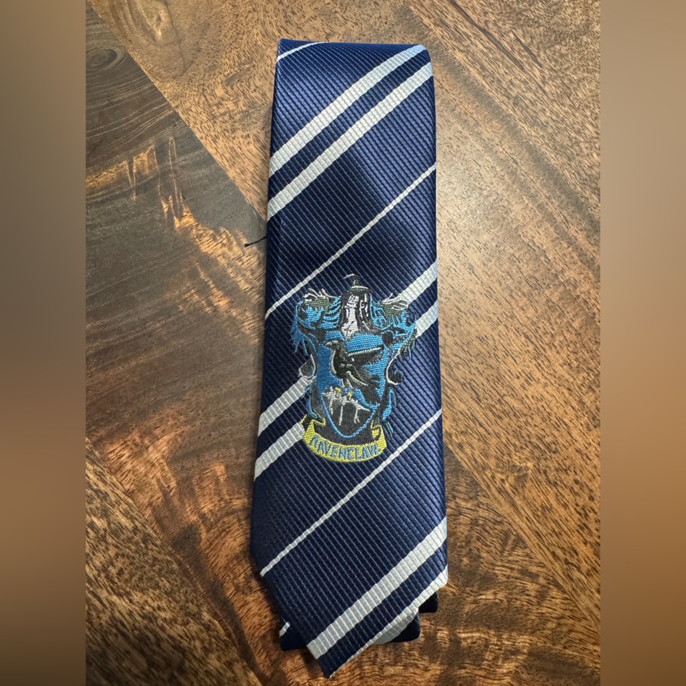Harry Potter Ravenclaw Silk Embroidered Tie